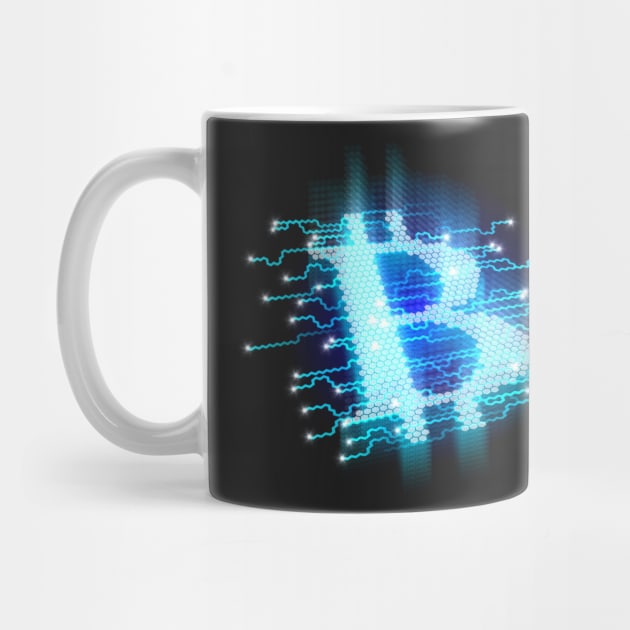 Bitcoin Graphic T-shirt by cryptogeek